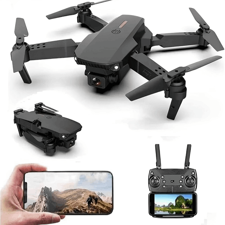 how to use Black Falcon 4k Drone